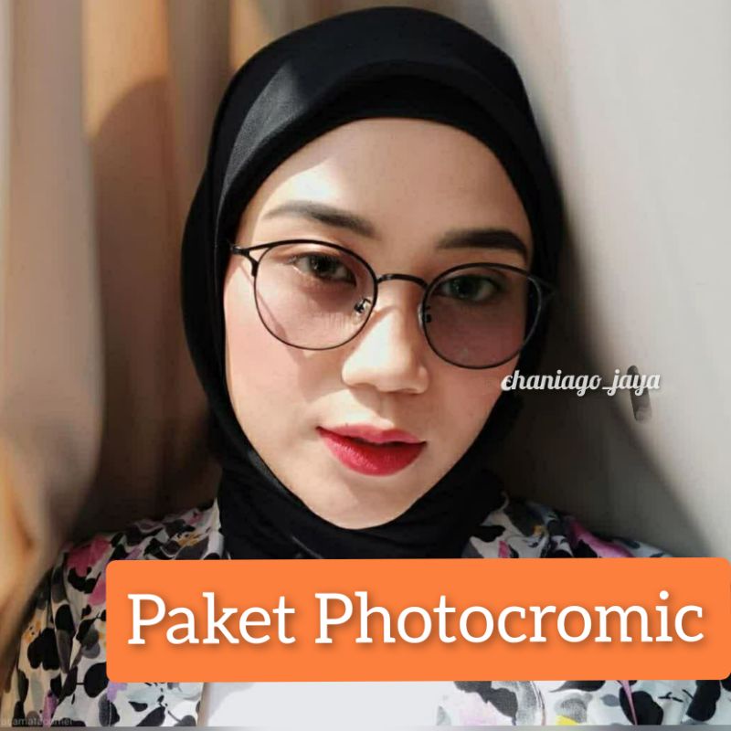 Kacamata Antiradiasi Minus Photocromic 9029