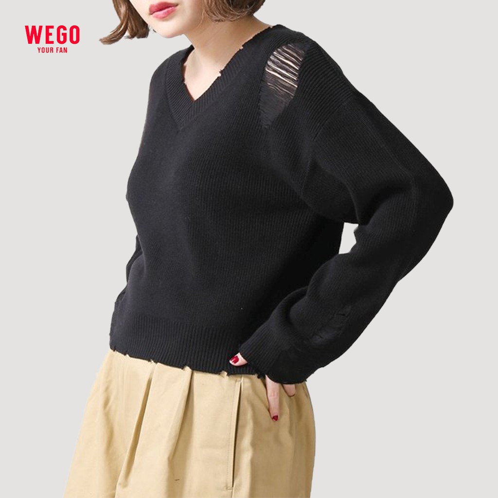 Atasan Rajut WEGO Japan 100% Original Hand Carry