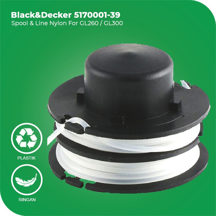 Black & Decker Spool Line Nylon / Senar 5170001-39 For GL260, GL300