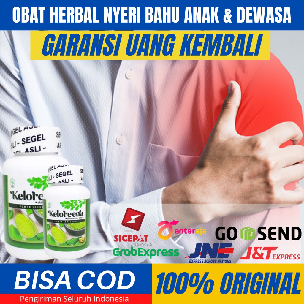 Obat Herbal Nyeri Bahu Anak Dan Dewasa Obat Nyeri Bahu Kanan Kiri Obat Dislokasi Bahu Keloreena 50 Shopee Indonesia