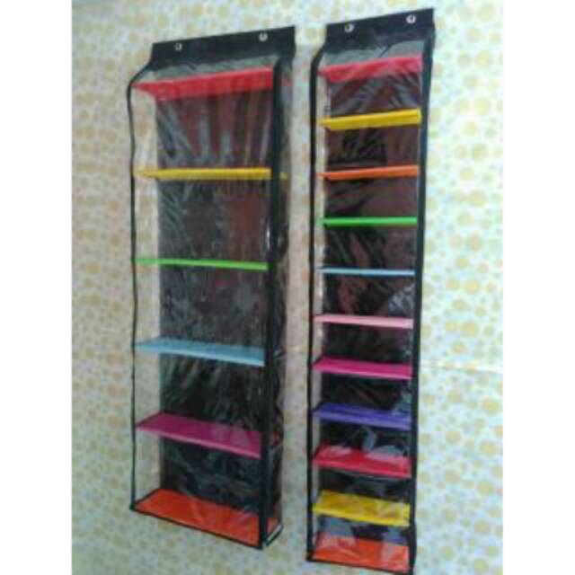 Set pelangi (rak tas dan rak sepatu)