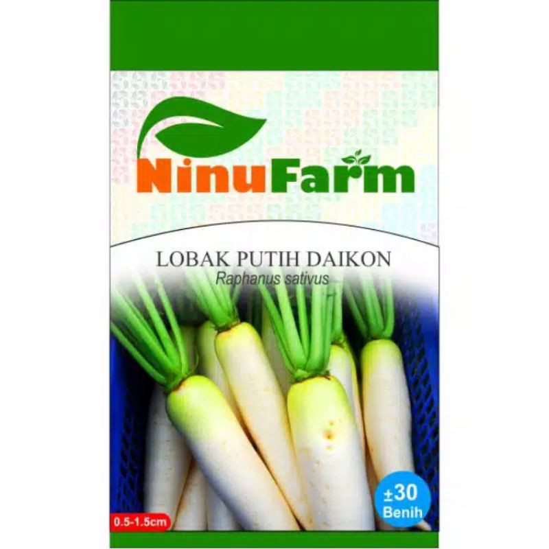 Jual Benih Lobak Putih Daikon Benih Lobak Sayur Shopee Indonesia