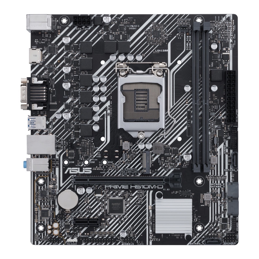 ASUS Prime H510M-D Intel LGA 1200 DDR4 Motherboard