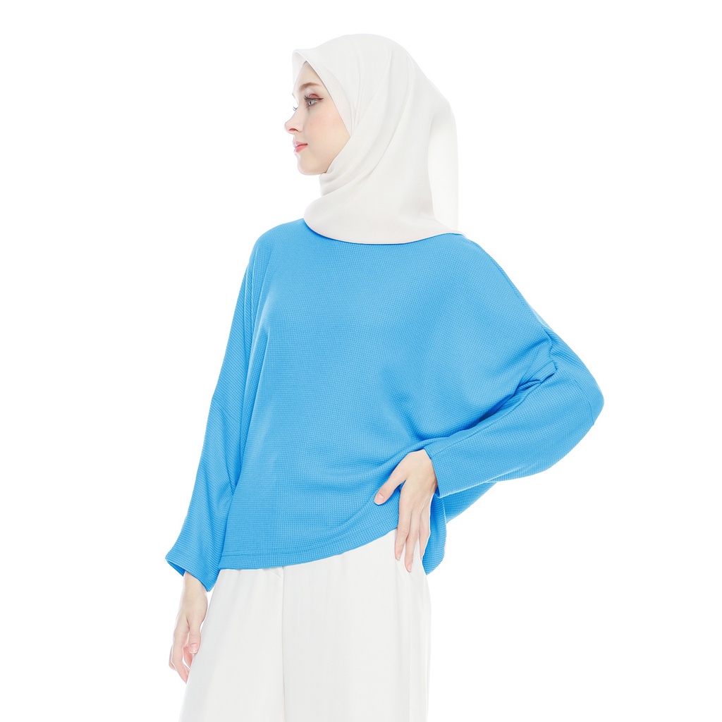 GOOD MADE - LAURA Blouse Batwing Oversize Basic Outer Atasan Wanita