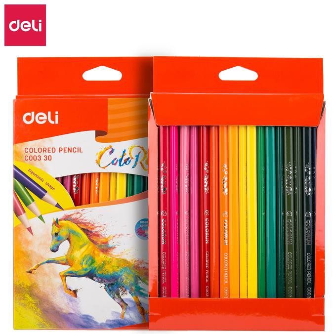 

TERMURAH DELI Colored Pencil 36C EC00330 - Pensil warna anak-anak