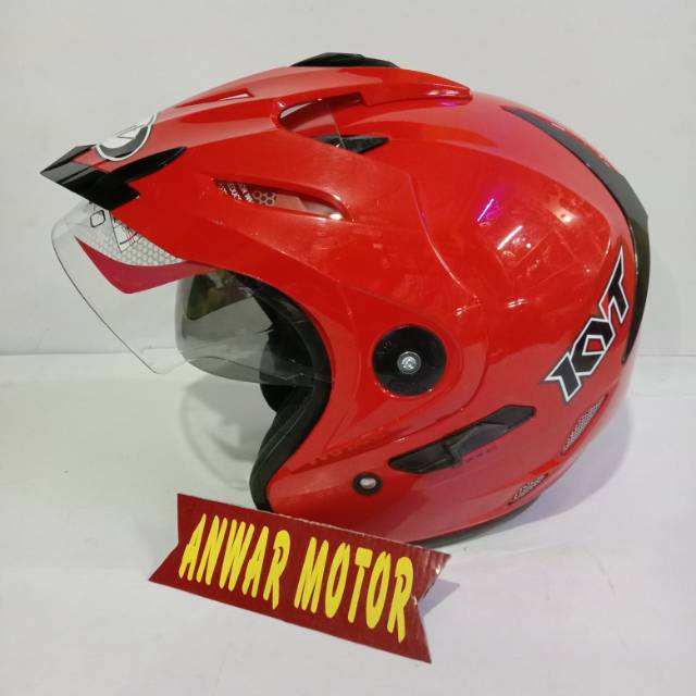 KYT VENOM RR DOUBLE VISOR/double kaca