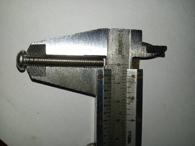 Button L M6 X 40 (4cm) stainless 304