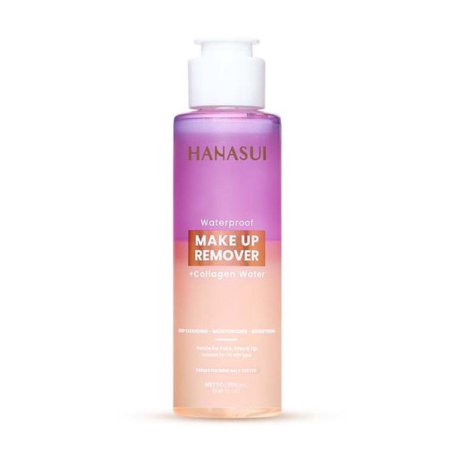 Hanasui Waterproof Make Up Remover + Collagen Water-100ml