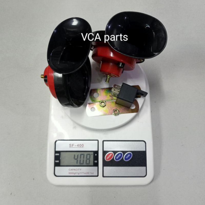 KLAKSON KEONG 12v MERK LOWIN 1set ( 2pcs )