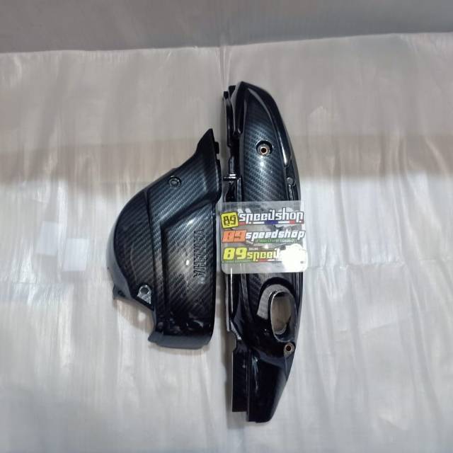 Tutup cvt carbon kevlar mio soul /fino karbu