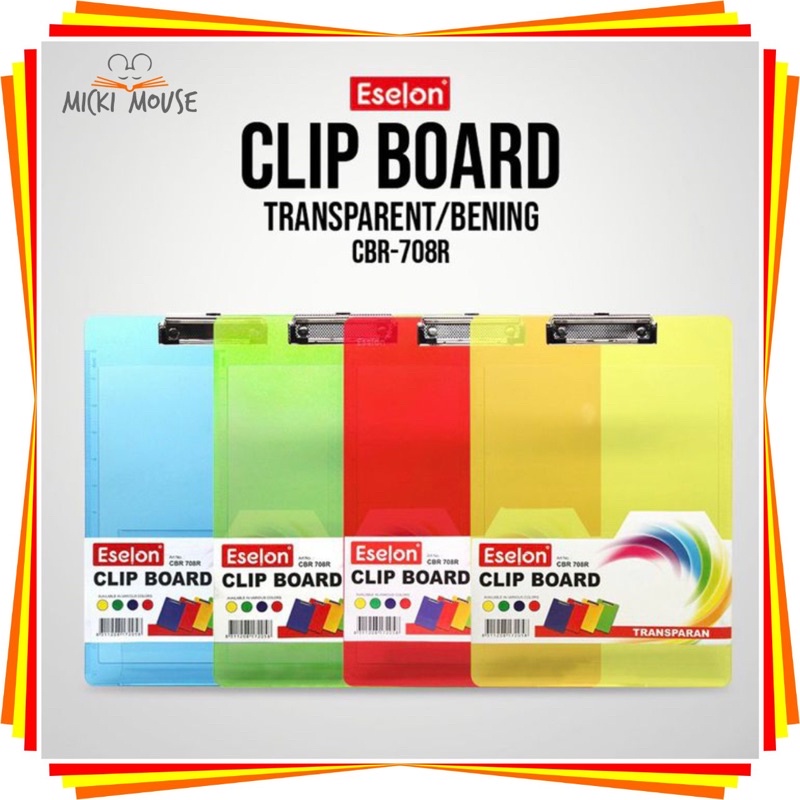 

Clipboard / Clipboard Eselon Transparant / Clipboard Eselon Transparan anti pecah
