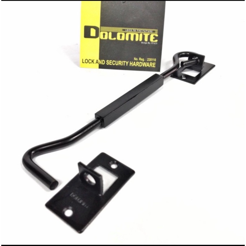 Hak angin ukuran 8 inc dolomite jumbo black tahanan jendela penahan jendela hitam 20 cm HAK ANGIN JE