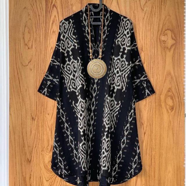 OUTER TENUN/ CARDIGAN TENUN MOTIF ETNIK