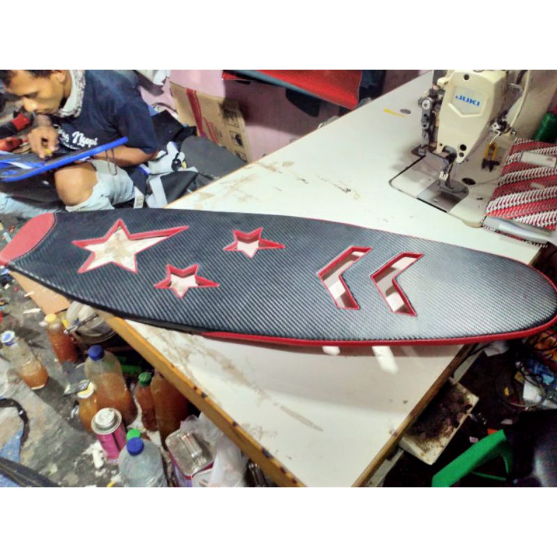 Jok Honda Sonic Slim - jok honda sonic lubang