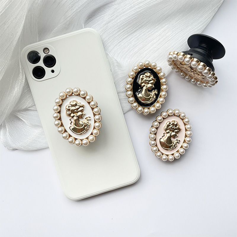 [TPC] BISA COD Popsocket Queen Mutiara Pearl Elegen Phone Holder HP LL008