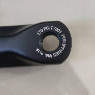Crank gear gir tengah shimano sepeda MTB 3 susun 24 34 42 Crank gear gir tengah shimano sepeda MTB 3 susun 24 34 42