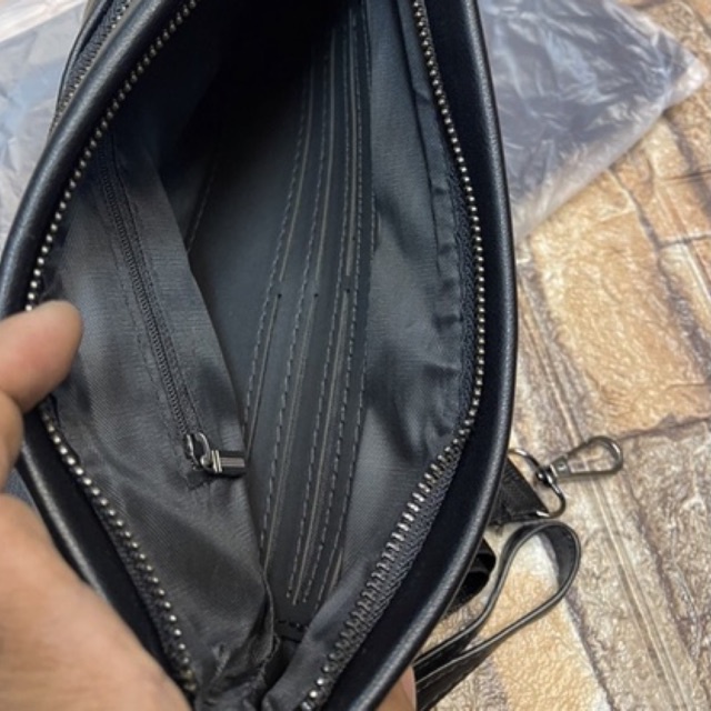 Clutch Tumi Import Tas Selempang Tumimultifungsi Pria/Wanita kulit super