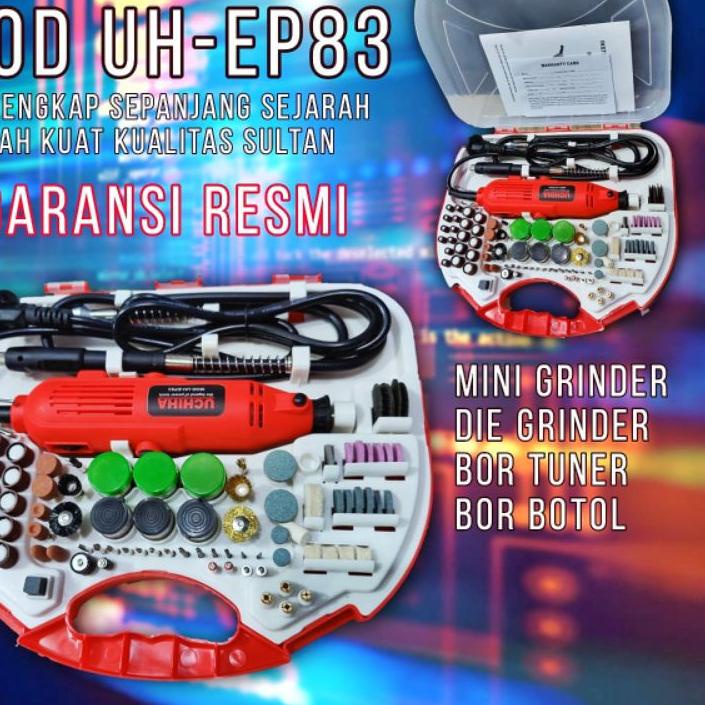 Harga Grosir»  Mini Die Grinder Set Tuner Set Gerinda Bor Mini Bor Tuner Fullset Komplit ♤