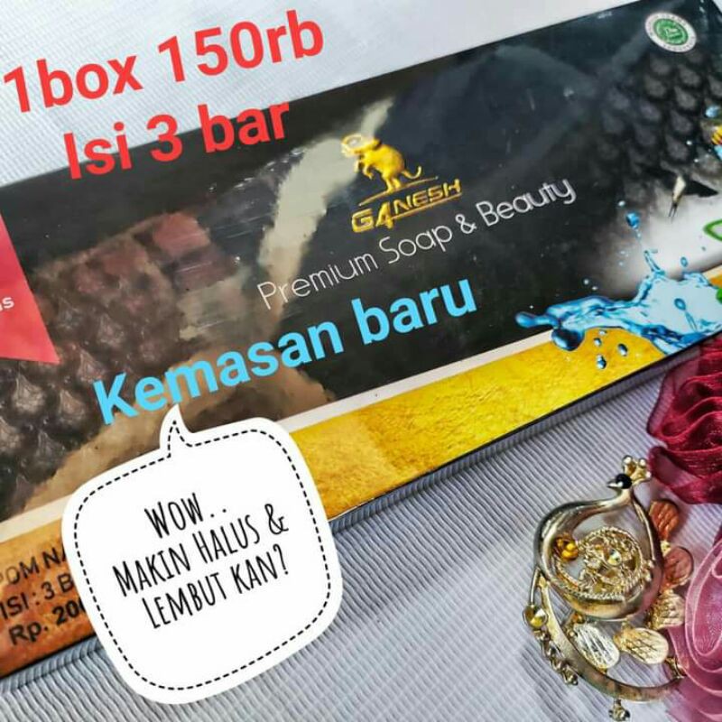 SABUN G4NESH PREMIUM SOAP & BEAUTY / G4NESH SURABAYA