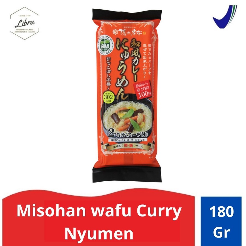 

Misohan Wafu Curry Nyumen 180 Gr