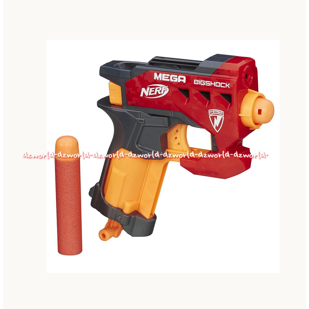 Nerf Mega Bigshock Pistol Mainan Melatih daya imajinasi si kecil dan ketangkasan si kecil