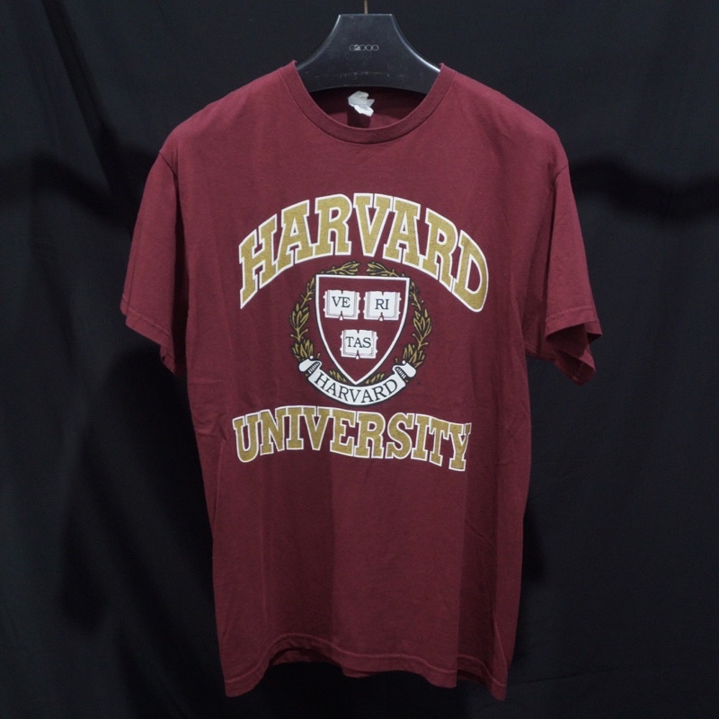 Kaos vintage harvard university by delta pro weight original bekas
