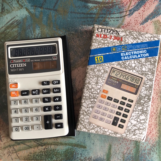 

Kalkulator Citizen 7301