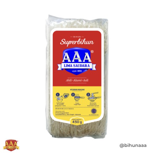 

Superbihun AAA Lima Saudara 450g | Bihun Beras