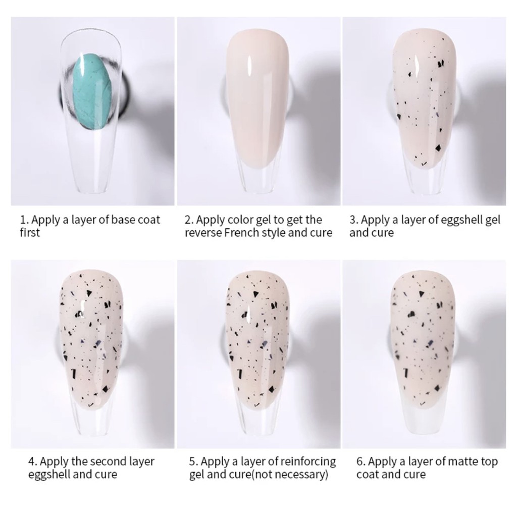 BORN PRETTY NAIL TRANSPARANT GEL EGGSHELL/ Gel Bening