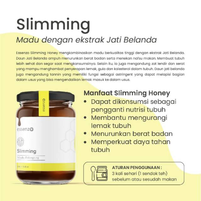 

ESSENZO SLIMING HONEY