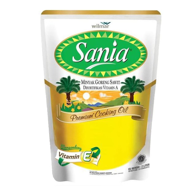 

[2000 Mililiter] Minyak Goreng Sania 2 L Pouch