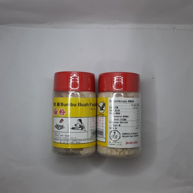 

Garam Buah Pedas Cap Elang / Bumbu Manisan Buah // 150gr