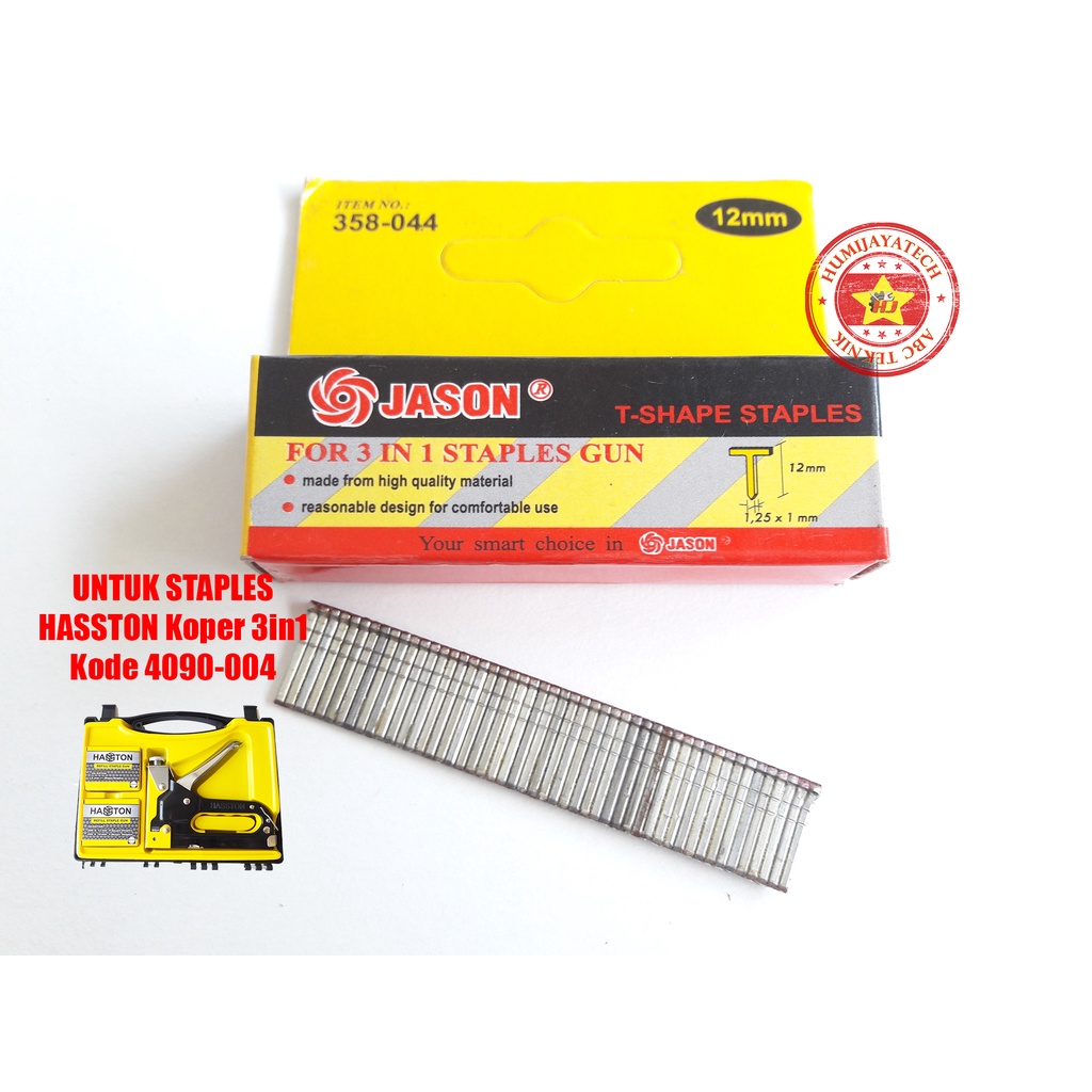 

Isi Staples Tembak Model Paku 12mm Jason / Isi Staples Tembak T 12mm