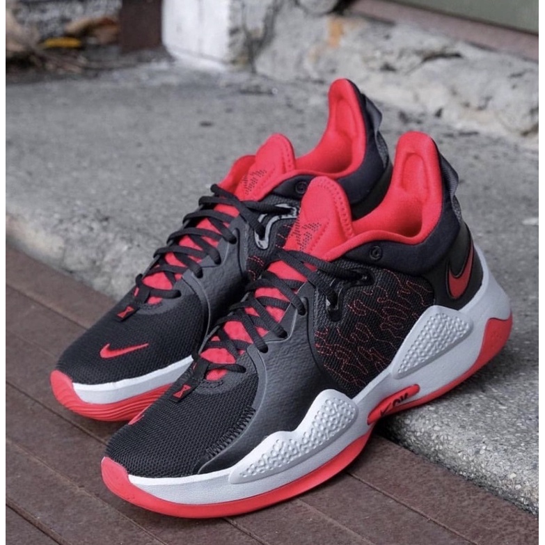 SEPATU BASKET NIKE PG 5 BRED BNIB ORIGINAL