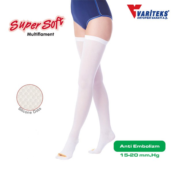 Stocking Varises Variteks 909 Thigh High Anti Embolism