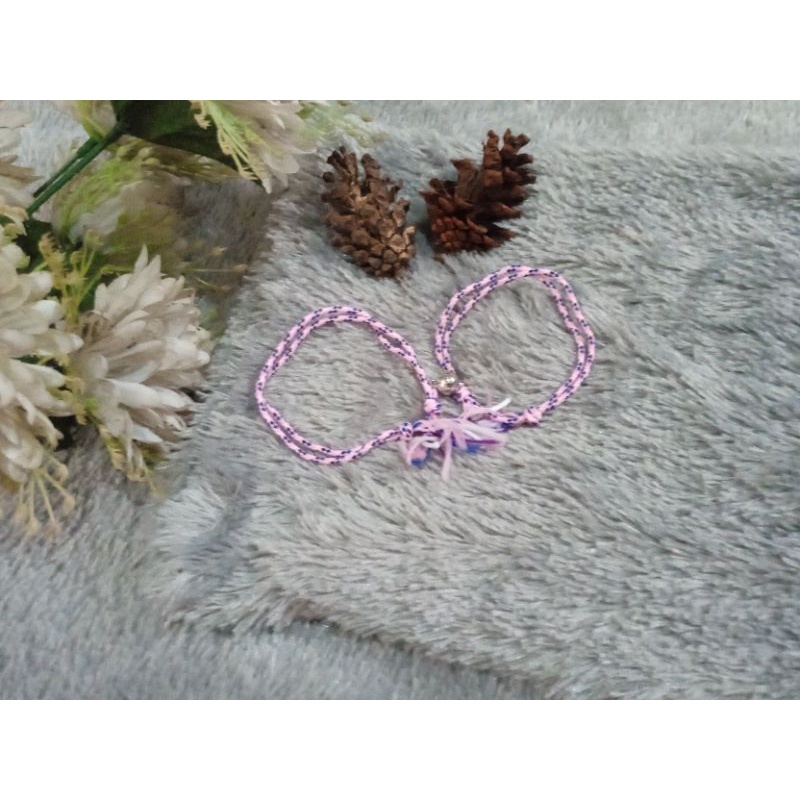 2pcs Sepasang gelang tali perusik magnetik