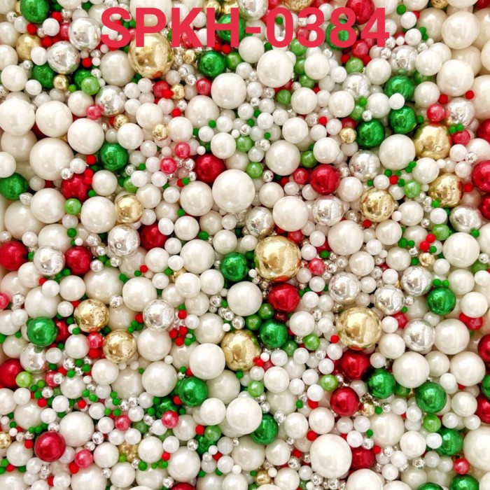 

SPKH-0384 SPRINKLES SPRINKEL 500GR GOLD HIJAU MERAH NATAL PUTIH GRATIS ONGKIR
