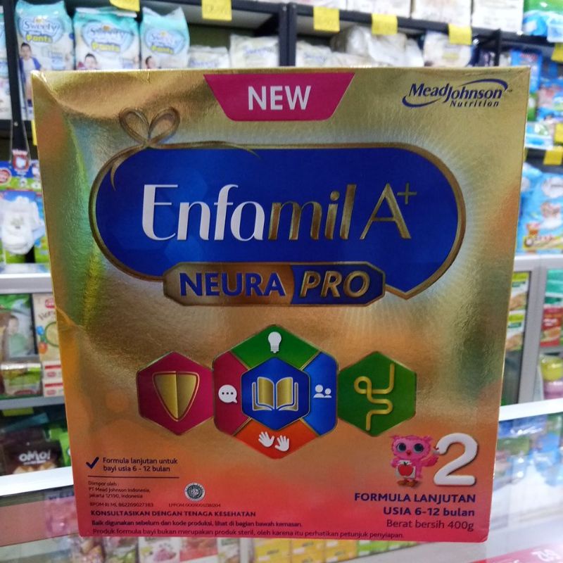 ENFAMIL A+ NEURAPRO 1(0-6BULAN),ENFAMIL 2(6-12BULAN) 400GR