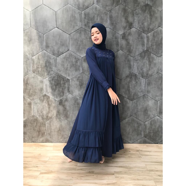 FLOWY Dress/Gamis Ceruty Babydoll