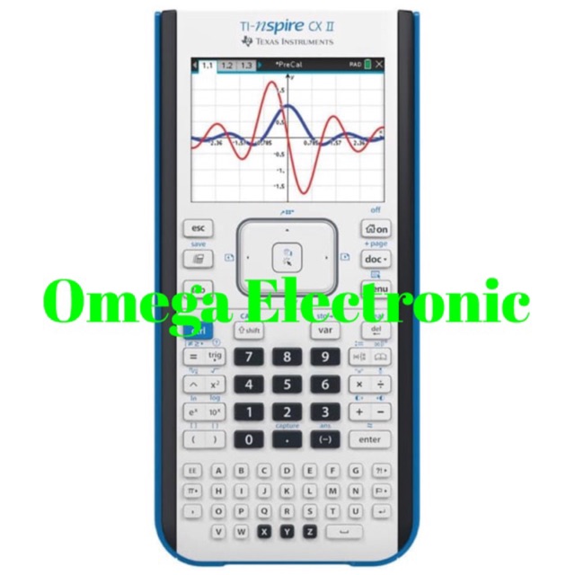 Texas Instruments TI-Nspire CX II Graphing Calculator Sekolah Kuliah