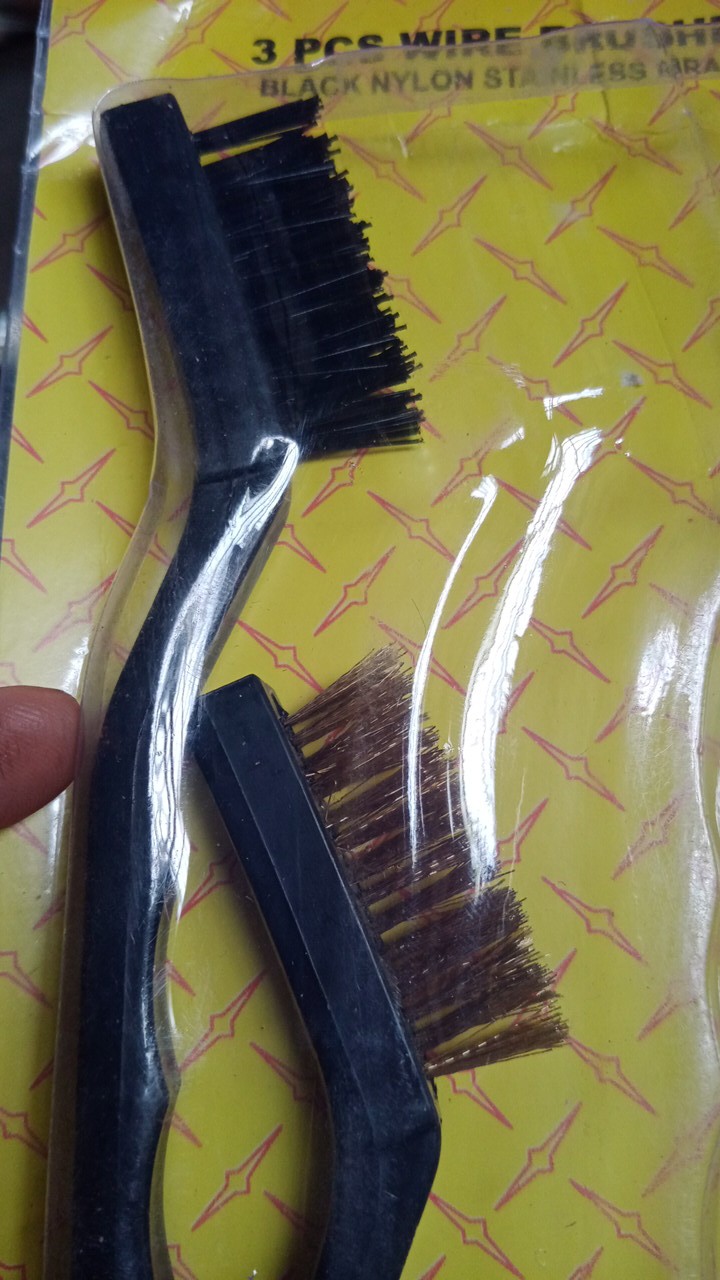 Kenmaster Sikat 3 In 1 Set Kawat Mini Set 3pcs 3 Pcs Sikat 3 In 1 Set