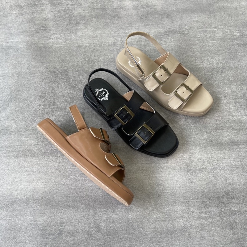 Faduzzi Sandal Platform Wanita OLLA Sendal Chunky Slipper