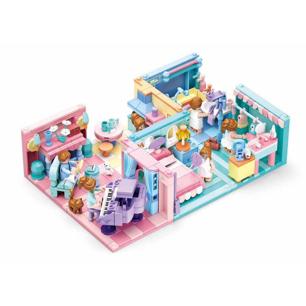 Lego Sluban Mini hand craft-Home