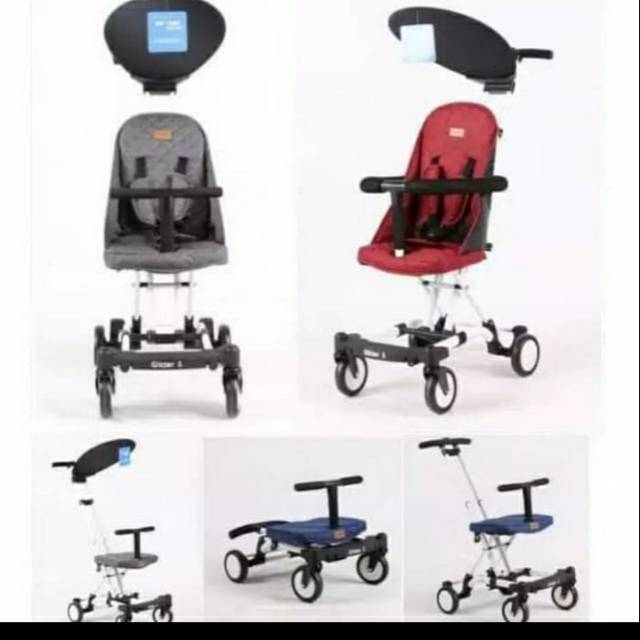 Stroller baby does glider