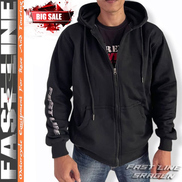 Sweater Hoodie Protector Bikers Terbaru Cotton Fleece Jaket Sunmory Pria / Wanita