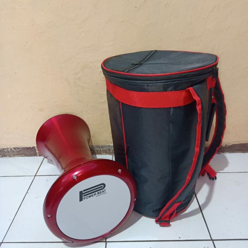 darbuka murah polos 8inch+tas+kunciL