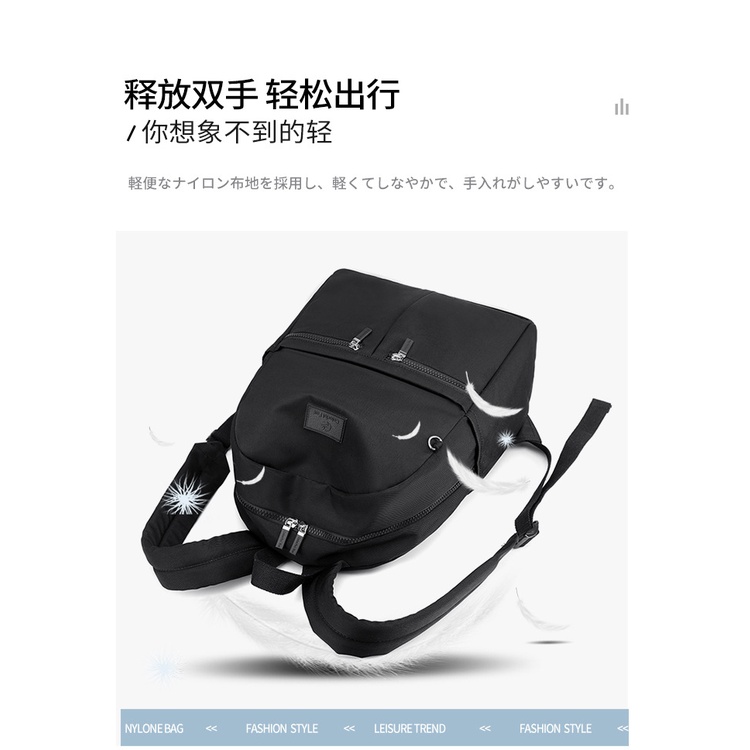 Tas Ransel Wanita Backpack Tas Punggung Tas Sekolah Kuliah Laptop CF010