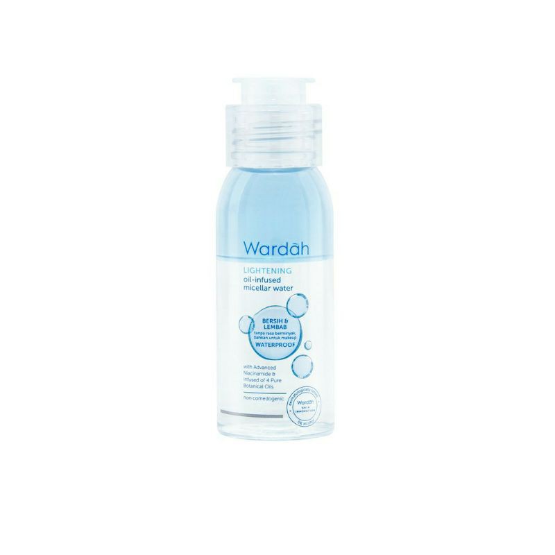 WARDAH micellar water 50ml | Wardah Lightening Oil-Infused Micellar Water