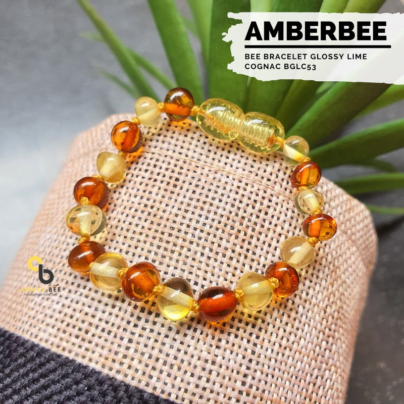 Gelang Amber KHUSUS NEW BORN Premium Baltic by Amber Bee