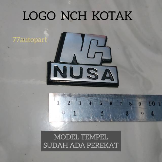 Emblem logo nch kotak